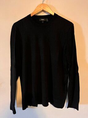 Theory Crew Neck Sweater in Regal Wool